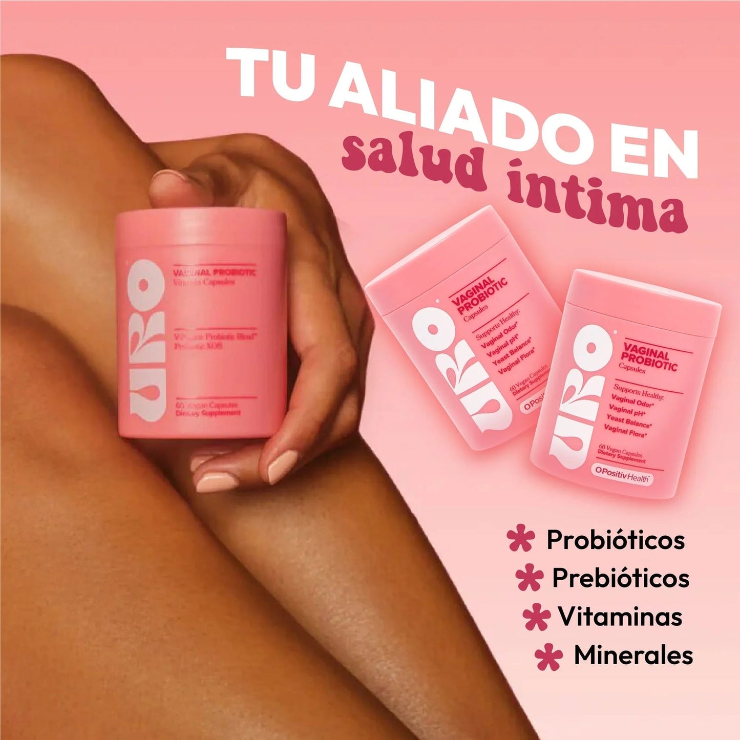 Probióticos vaginales URO™