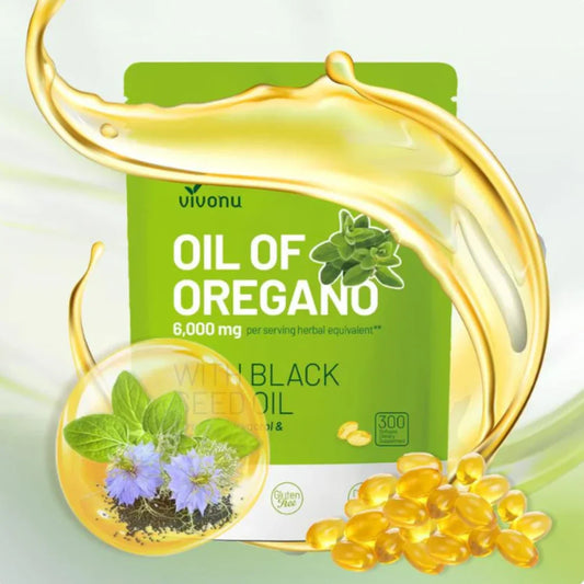 Oréalis® Aceite de Orégano + Semilla Negra - Protección completa para tu sistema inmune y digestivo