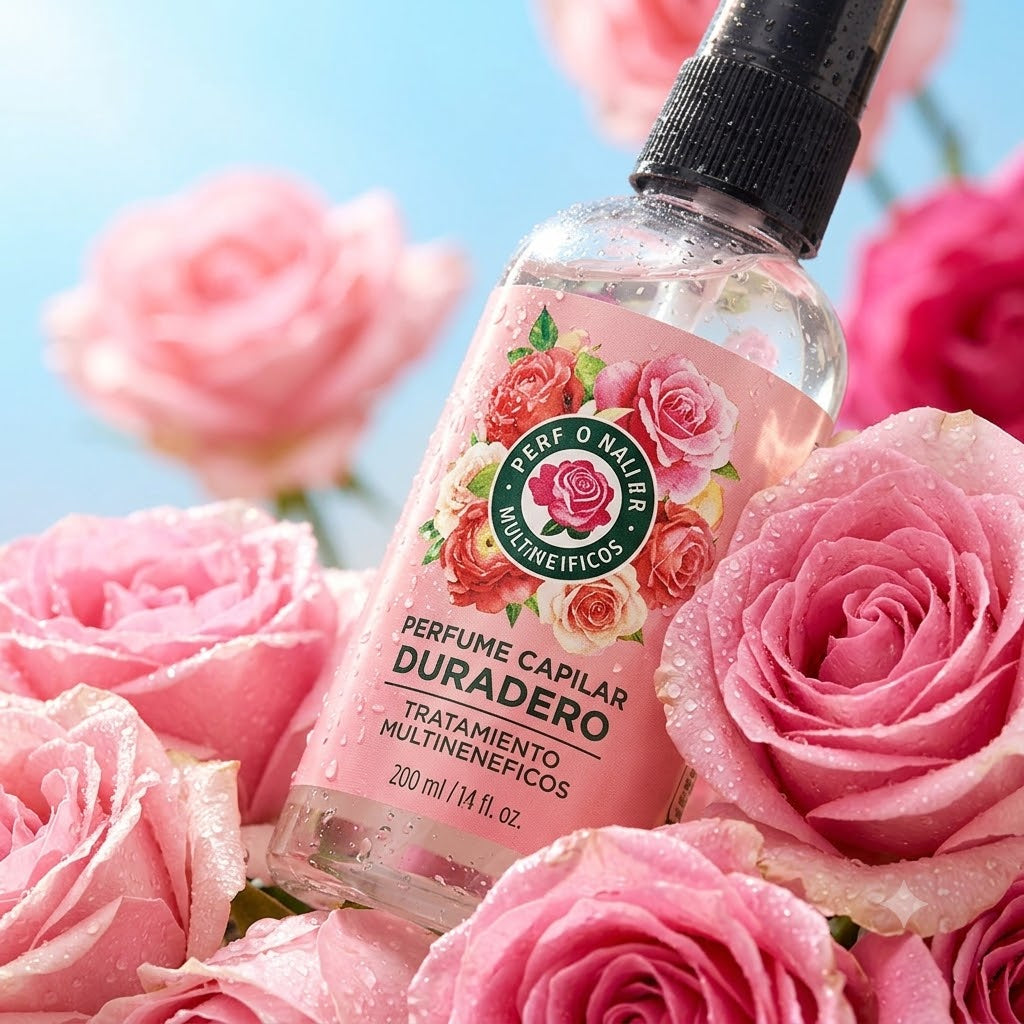 El secreto de una melena inolvidable Perfume Capilar 24H: El escudo de frescura y brillo que tu cabello necesita