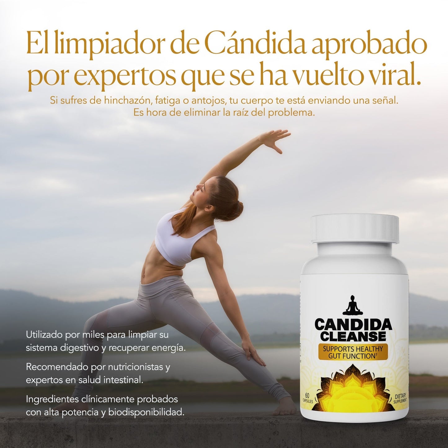 Candida Cleanse® Reducen antojos, hinchazón y fatiga