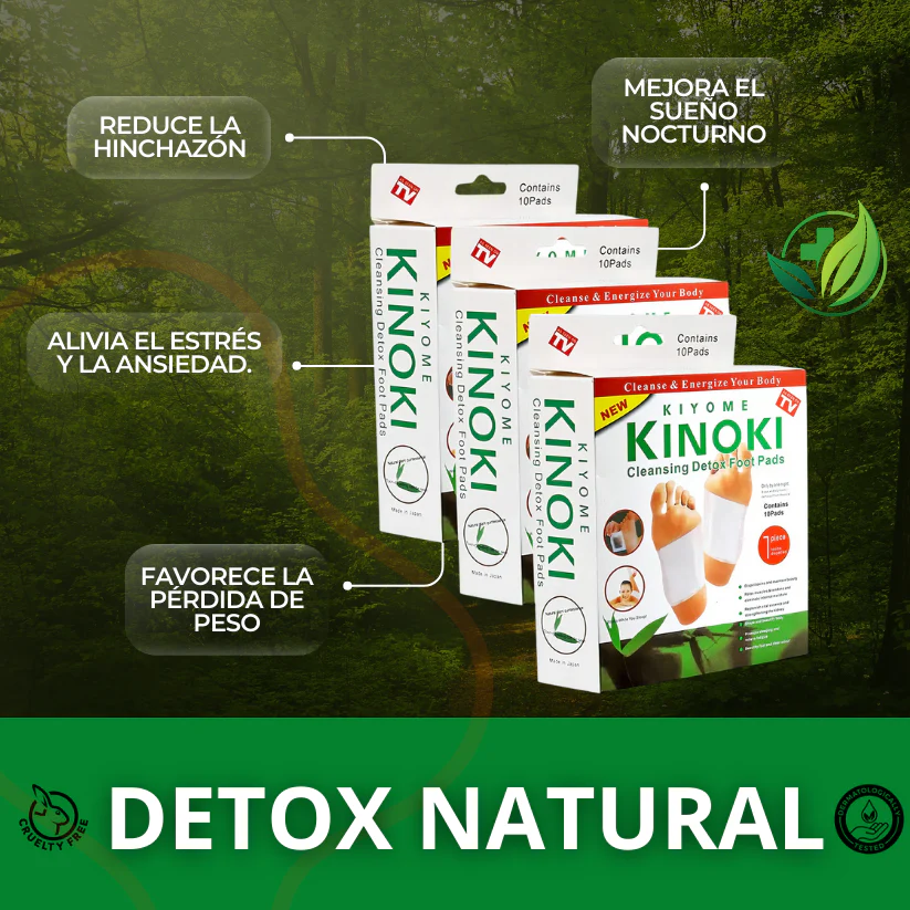 Parches Desintoxicantes Naturales - Kinoki Detox™